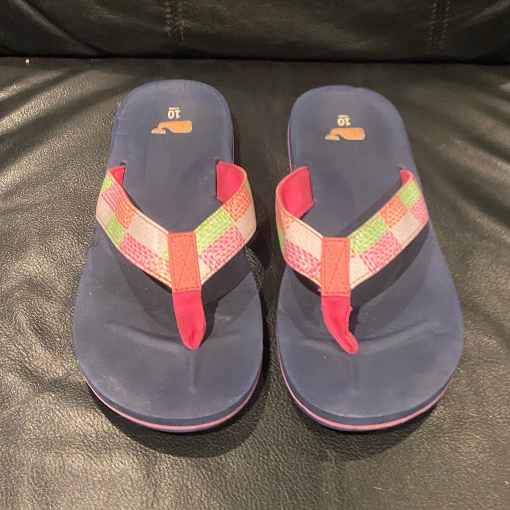 Like New Woman’s Vineyard Vines Flip Flop - Size 10